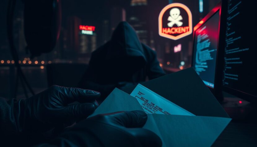 hacker scams through postal mail